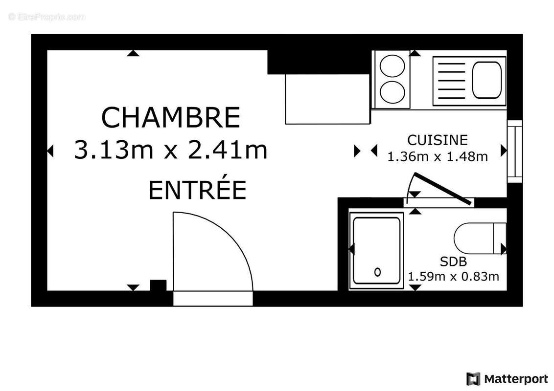 Appartement à PARIS-18E