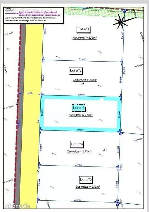 Terrain à SAINT-THEOFFREY