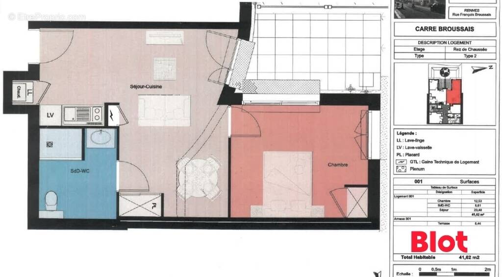 Appartement à RENNES