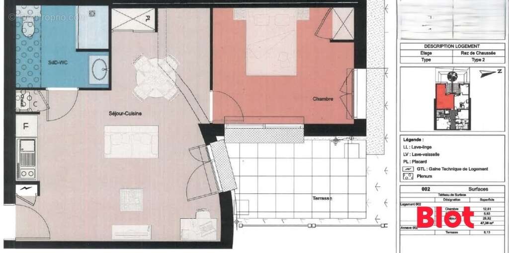 Appartement à RENNES