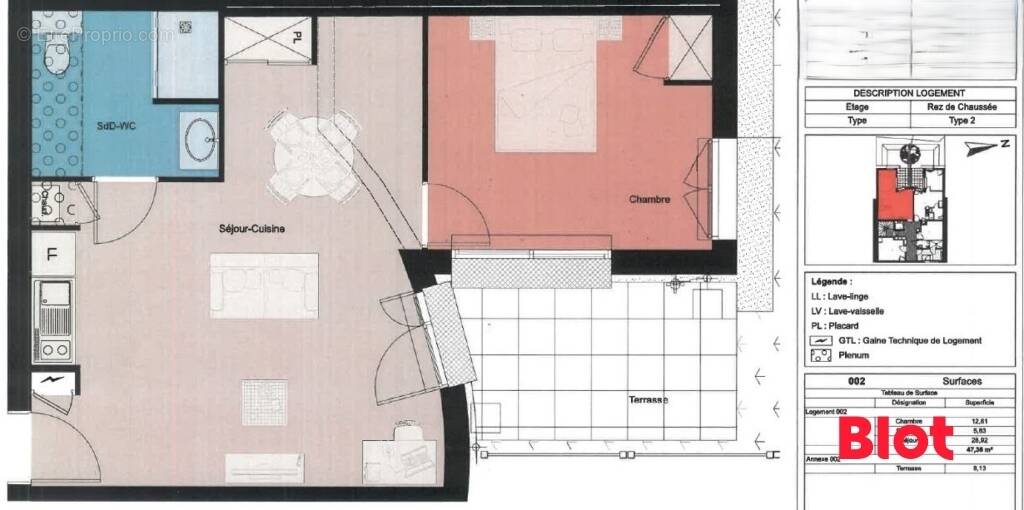 Appartement à RENNES