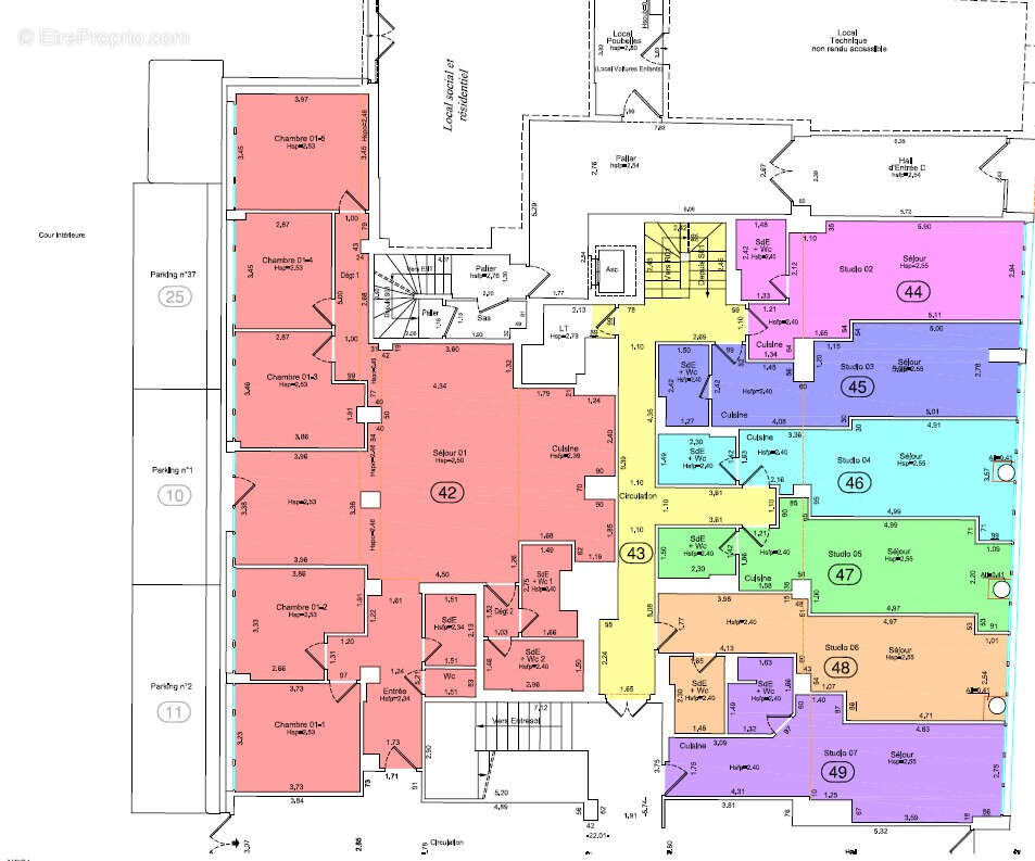 Appartement à CLICHY