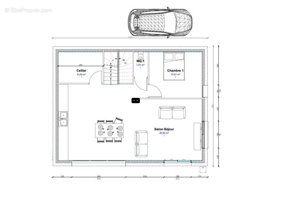 Maison à SAINT-LAURENT-DE-CHAMOUSSET