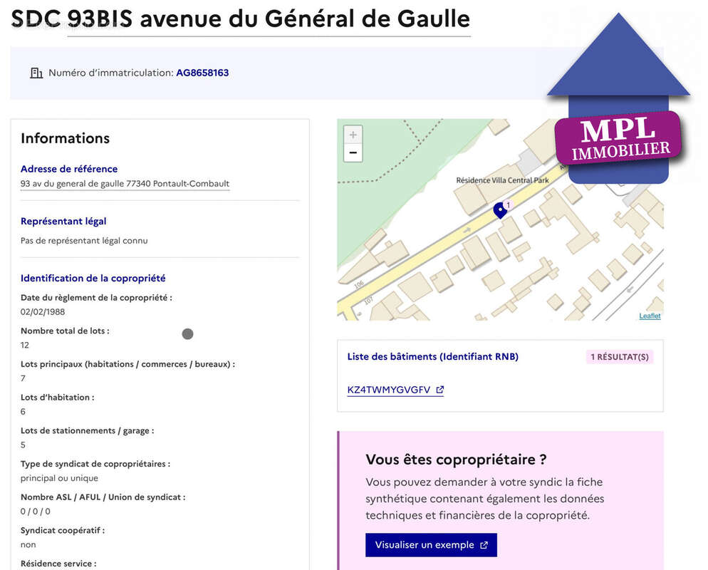 Appartement à PONTAULT-COMBAULT