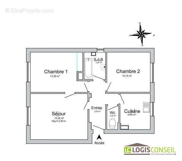 Appartement à BOURG-LA-REINE