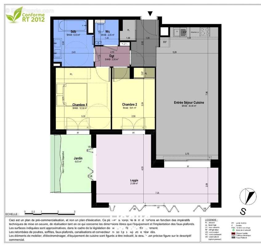 Appartement à CHATEAUNEUF-GRASSE