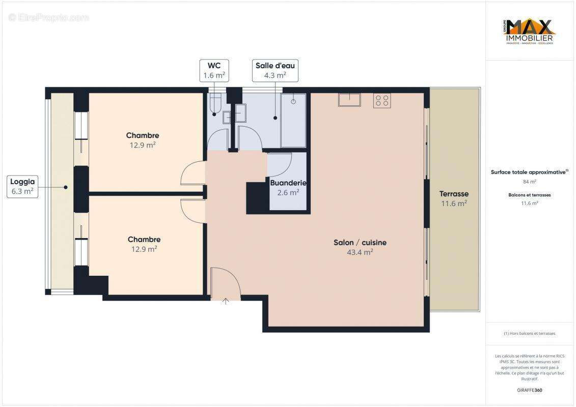 Appartement à AJACCIO