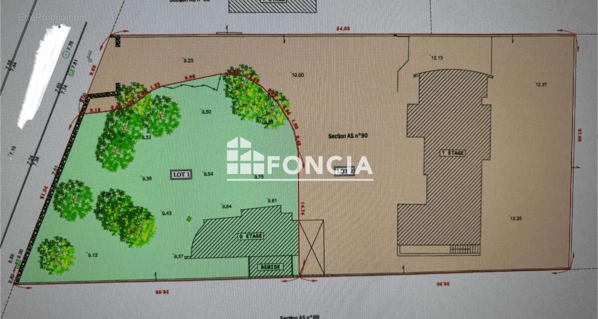 Terrain à VERRIERES-LE-BUISSON