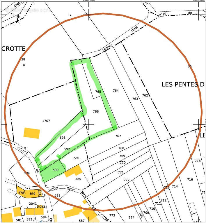 Terrain à CHISSAY-EN-TOURAINE