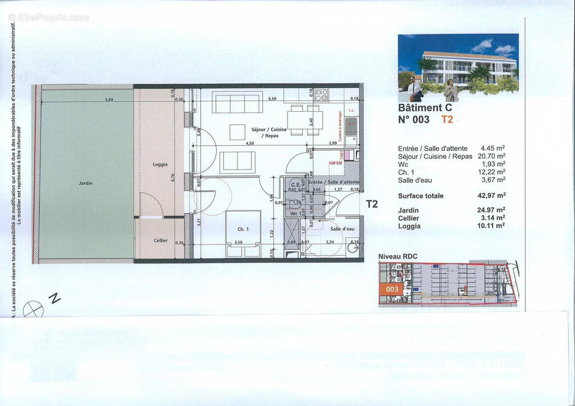 Appartement à SAUJON