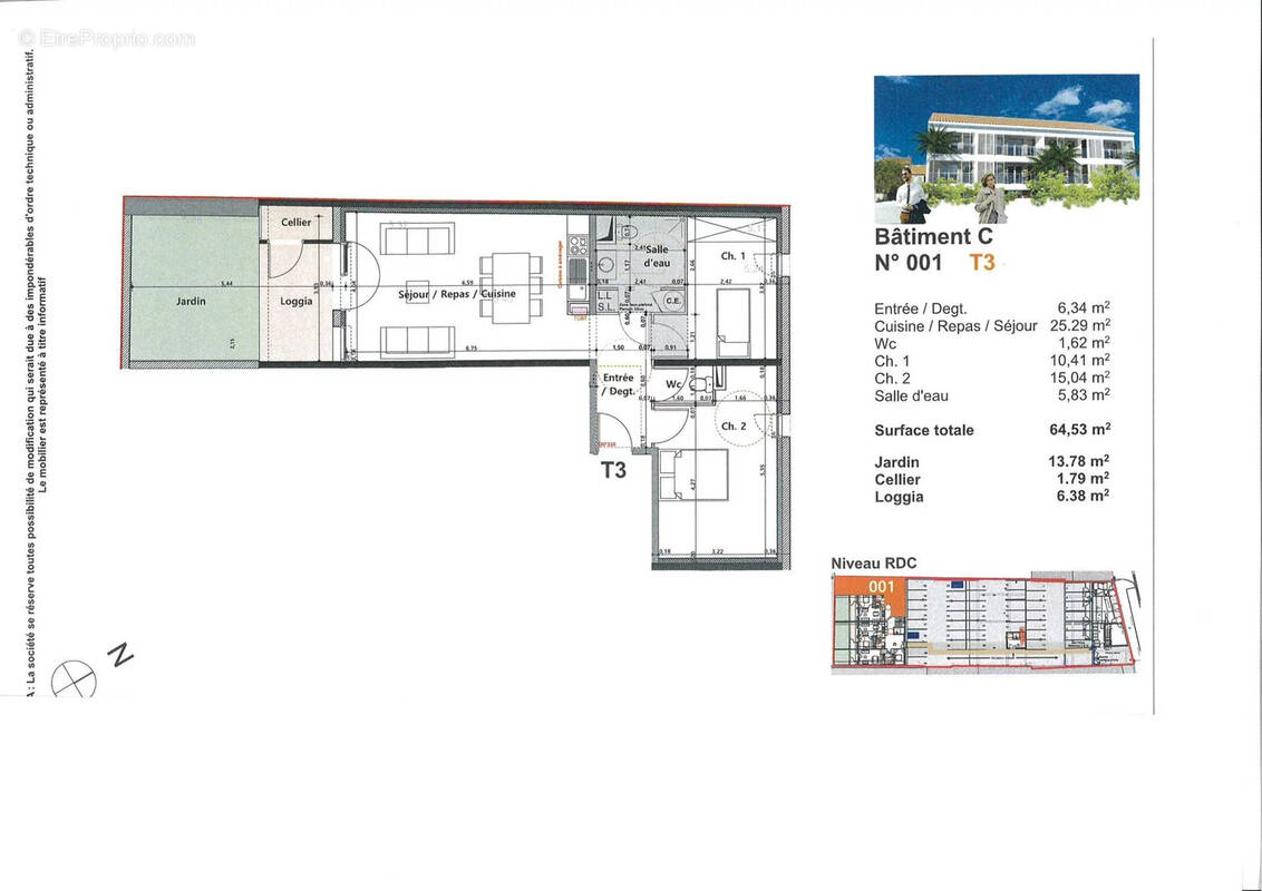 Appartement à SAUJON