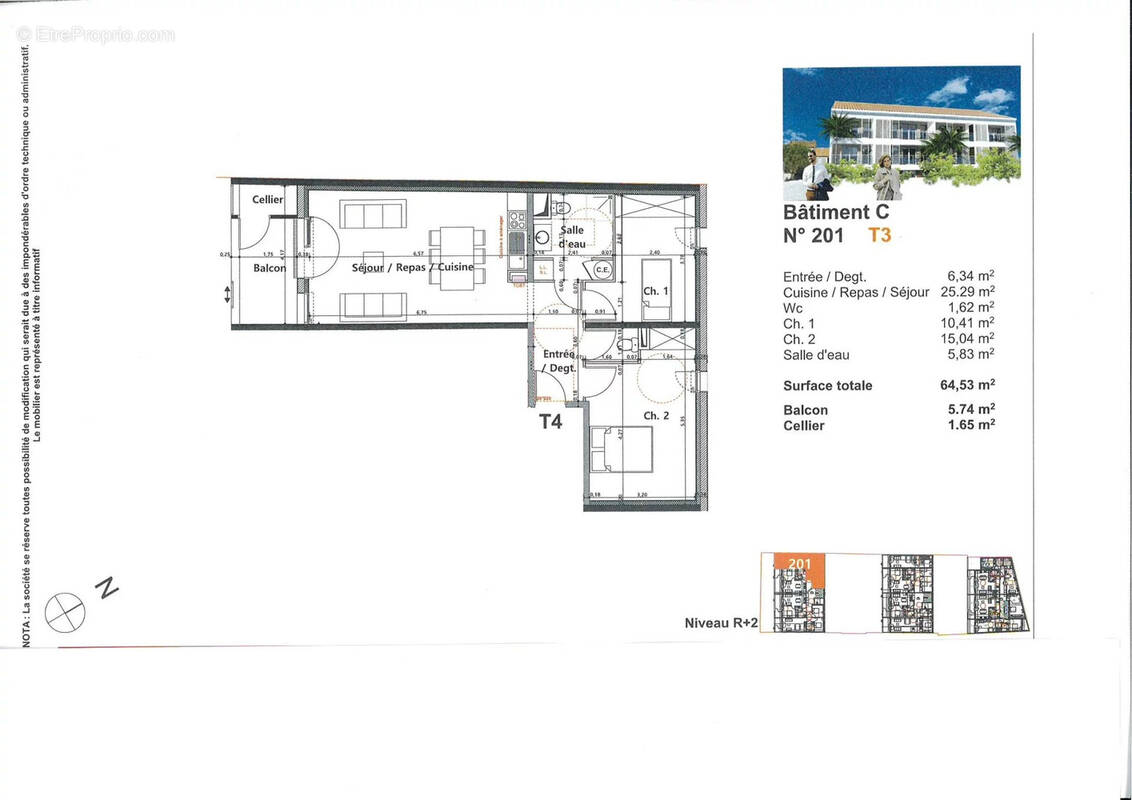 Appartement à SAUJON