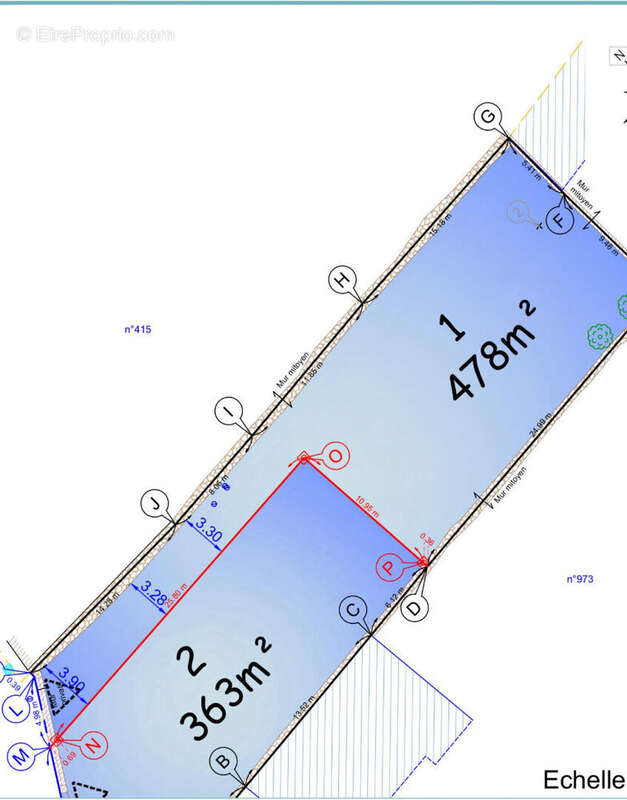 Terrain à SAINT-PIERRE-QUIBERON
