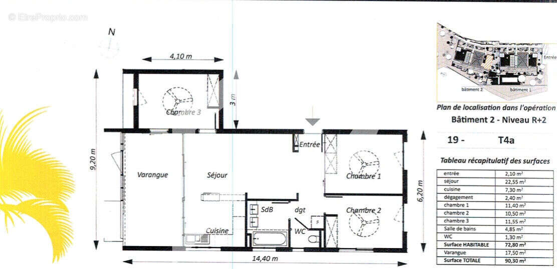 Appartement à SAINT-LEU