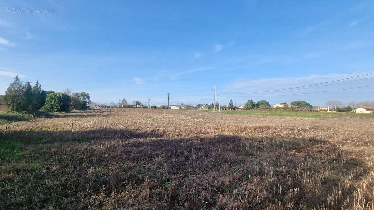 Terrain à MAZERES