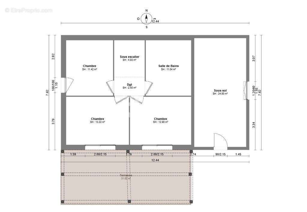 Terrain à BOURBACH-LE-HAUT