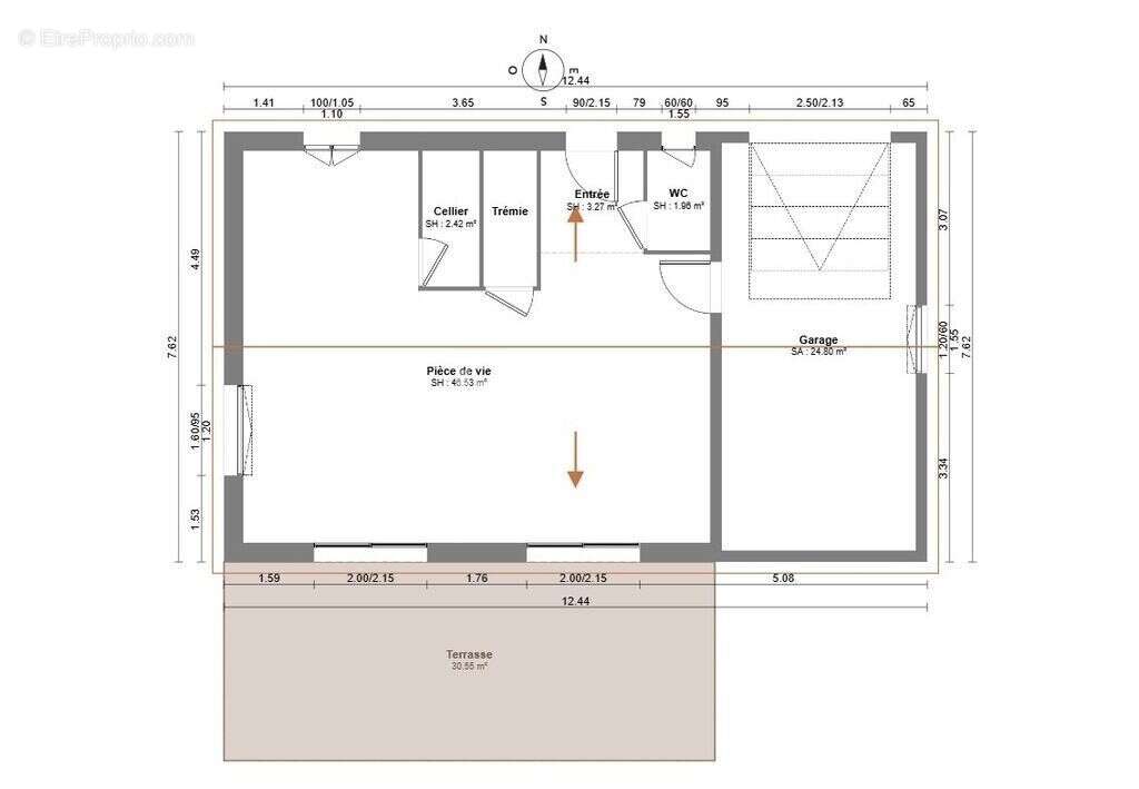 Terrain à BOURBACH-LE-HAUT