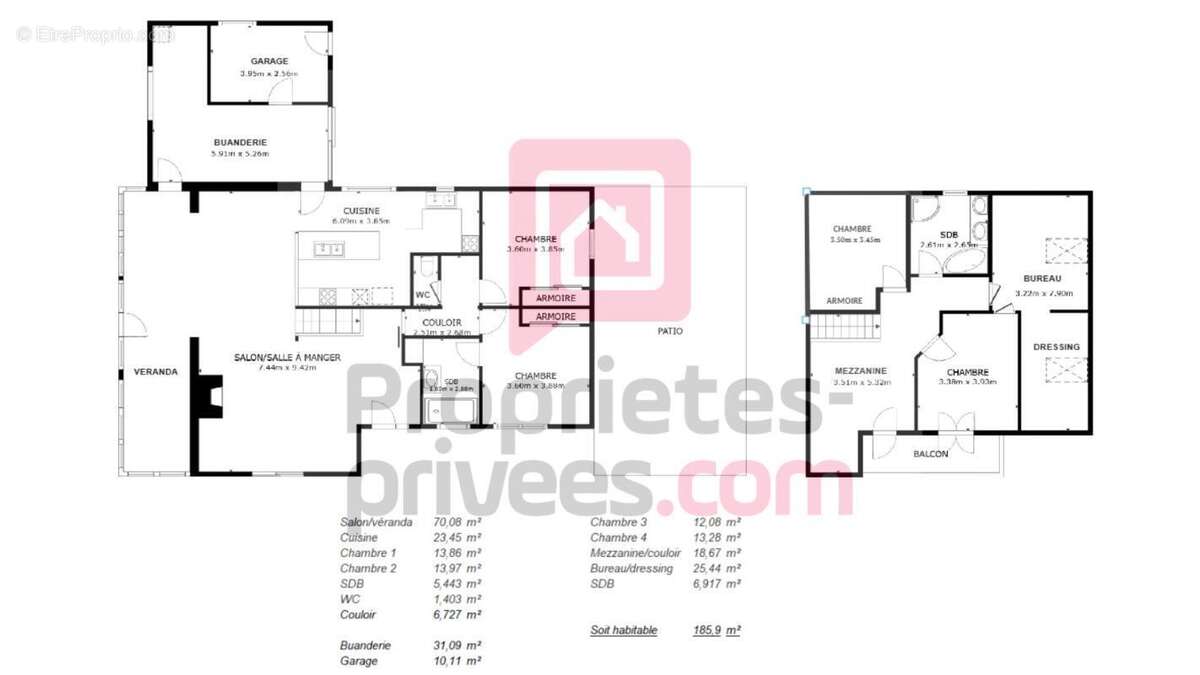 Maison à BISCARROSSE