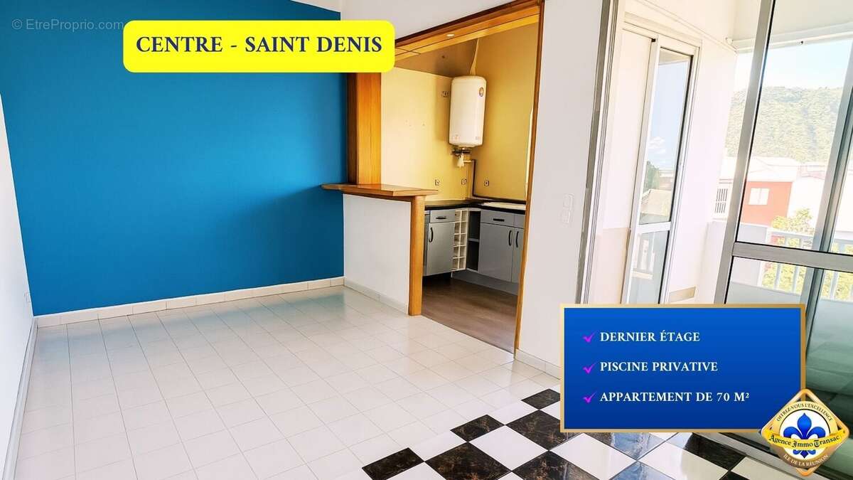 Appartement à SAINT-DENIS