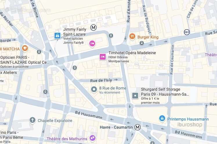 Commerce à PARIS-8E