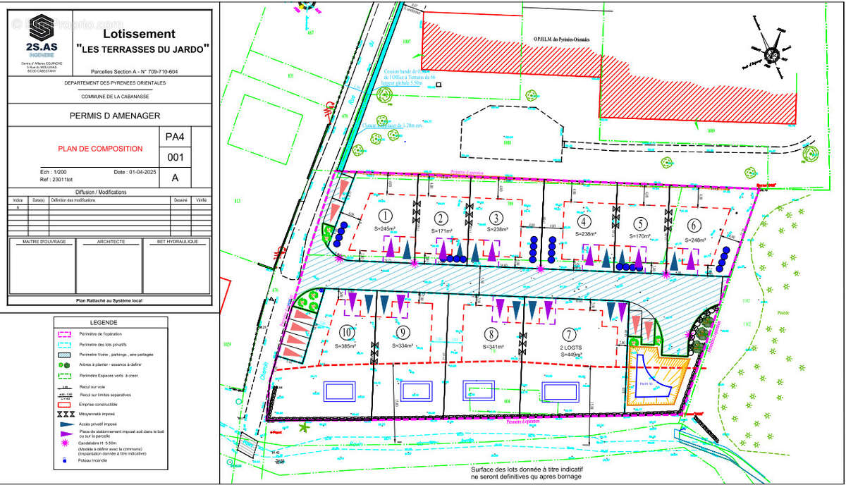 Photo 2 - Terrain à LA CABANASSE