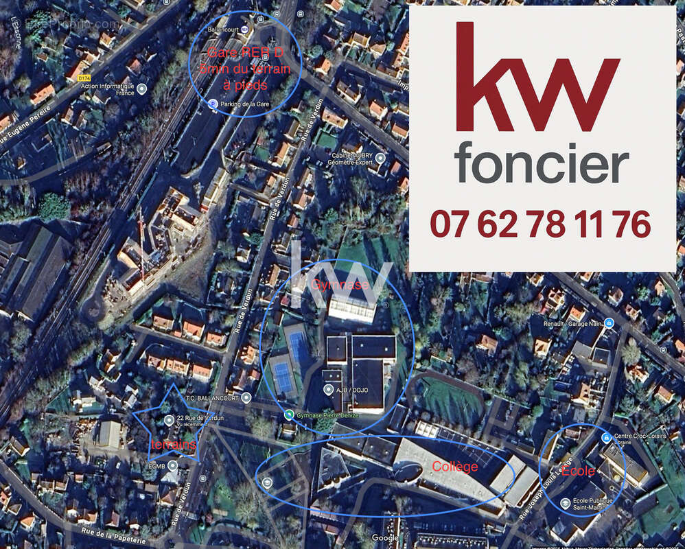 Terrain à BALLANCOURT-SUR-ESSONNE