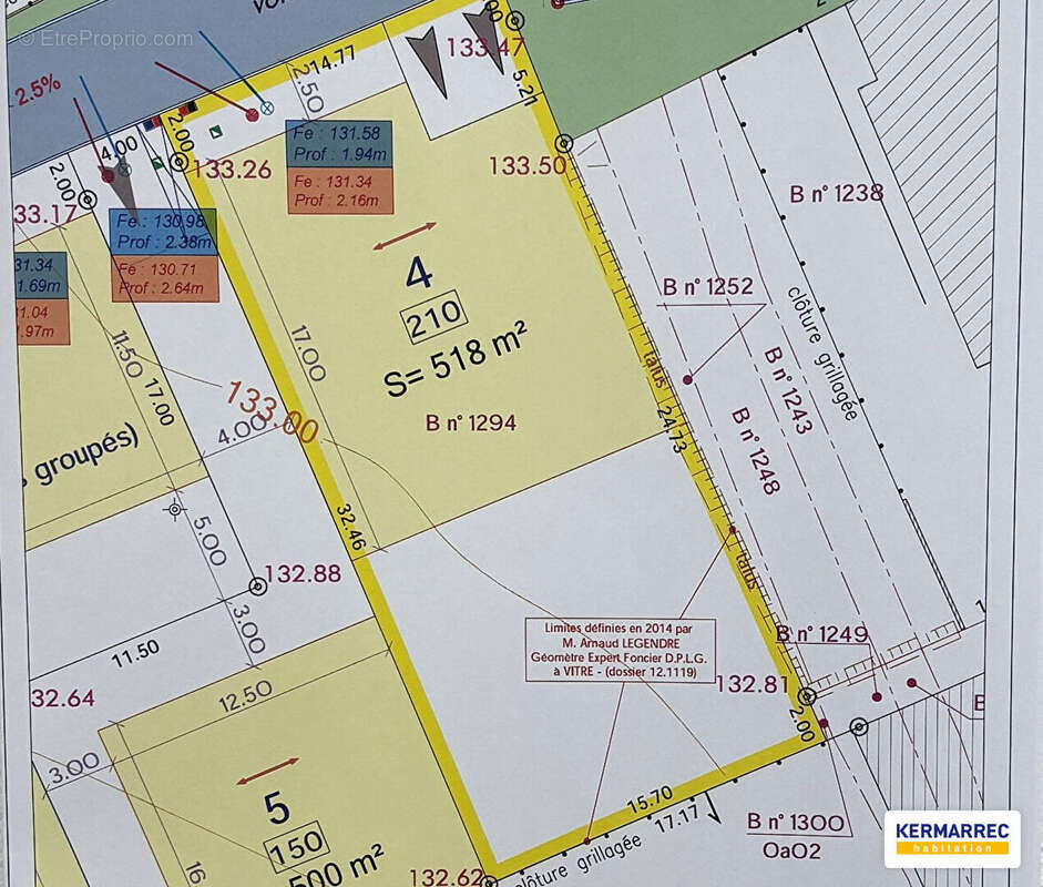 Terrain à MONDEVERT