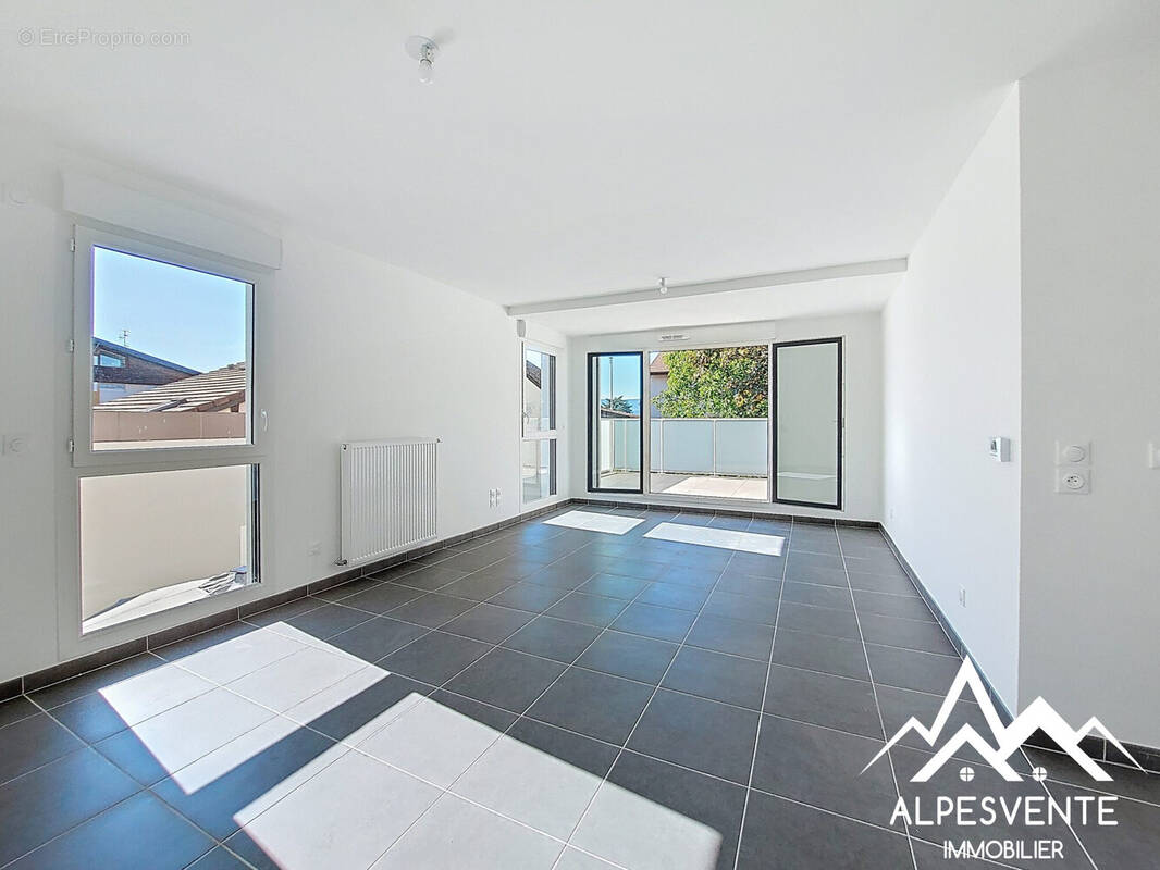 vente-appartement-3ch-terrasse-parkings-sciez-alpesvente - Appartement à SCIEZ