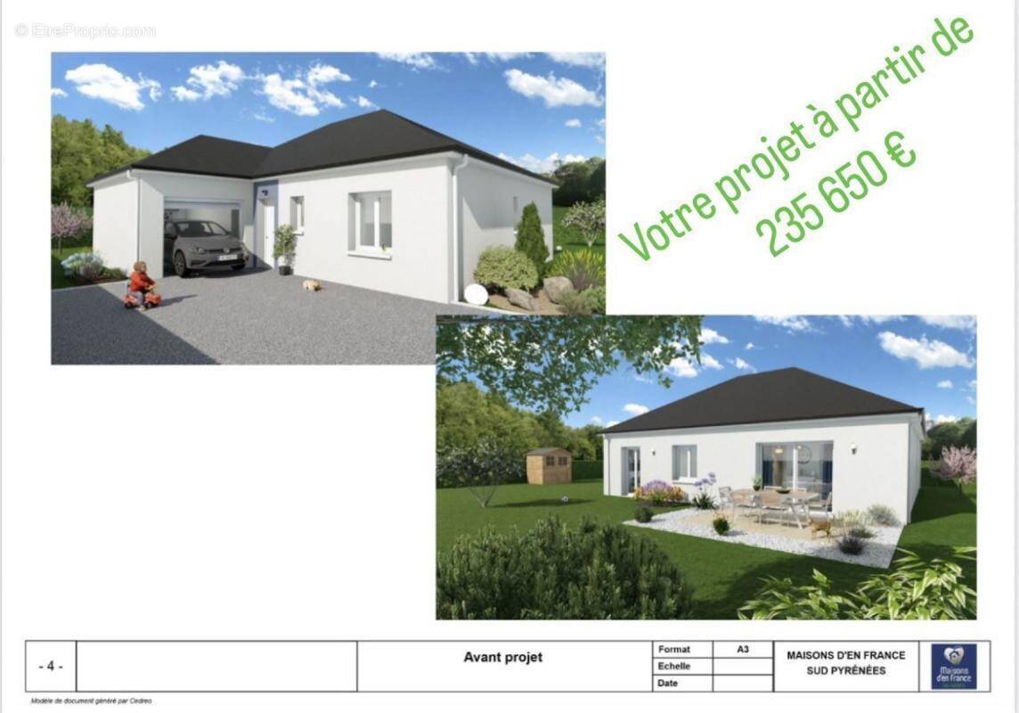 Terrain à LABASTIDE-CEZERACQ