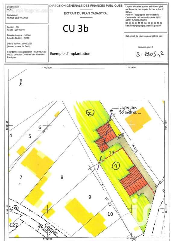 Photo 2 - Terrain à FLINES-LEZ-RACHES