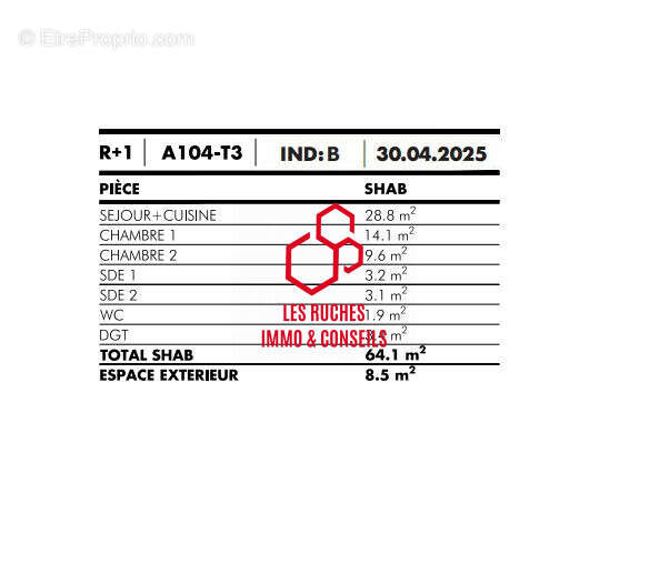 Appartement à VILLIERS-SUR-MARNE