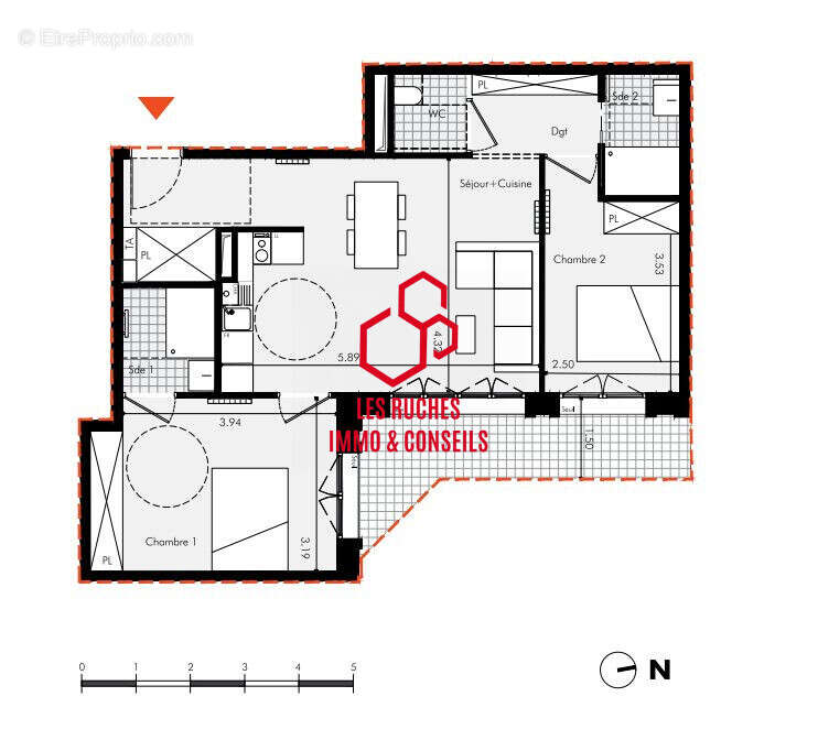 Appartement à VILLIERS-SUR-MARNE