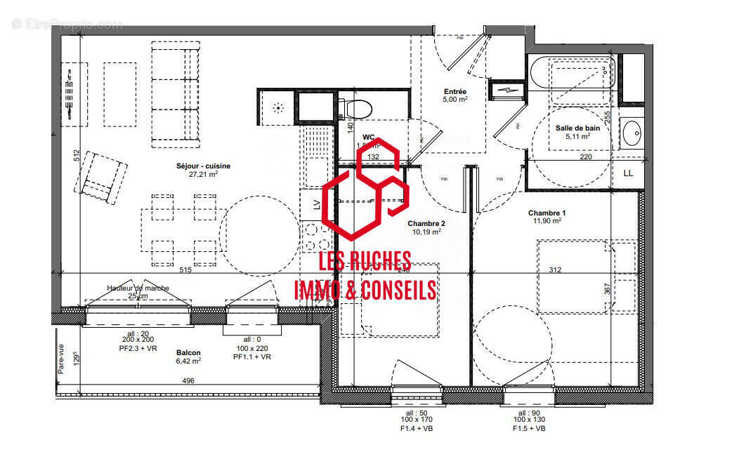 Appartement à MARLY-LA-VILLE