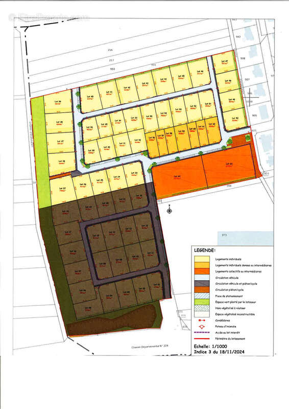 Terrain à WASSELONNE