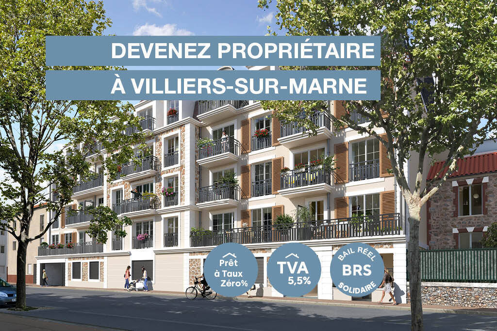 Appartement à VILLIERS-SUR-MARNE