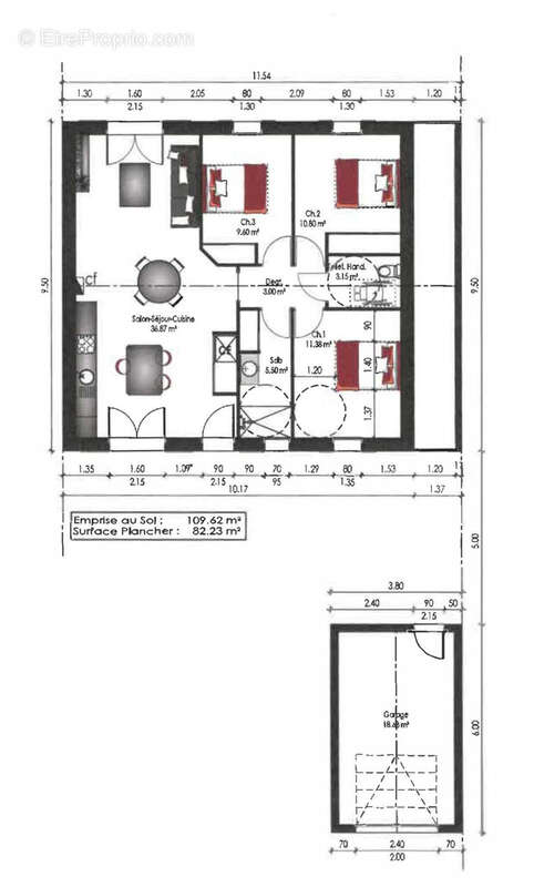 Terrain à LA GUERINIERE