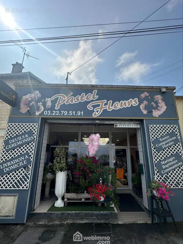 Fond de commerce d&#039;une surface habitable de 89 m² - Commerce à LAON