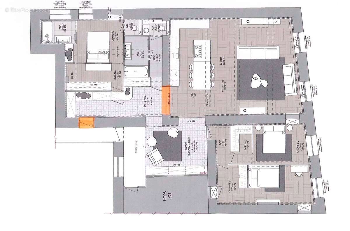 Appartement à LYON-2E