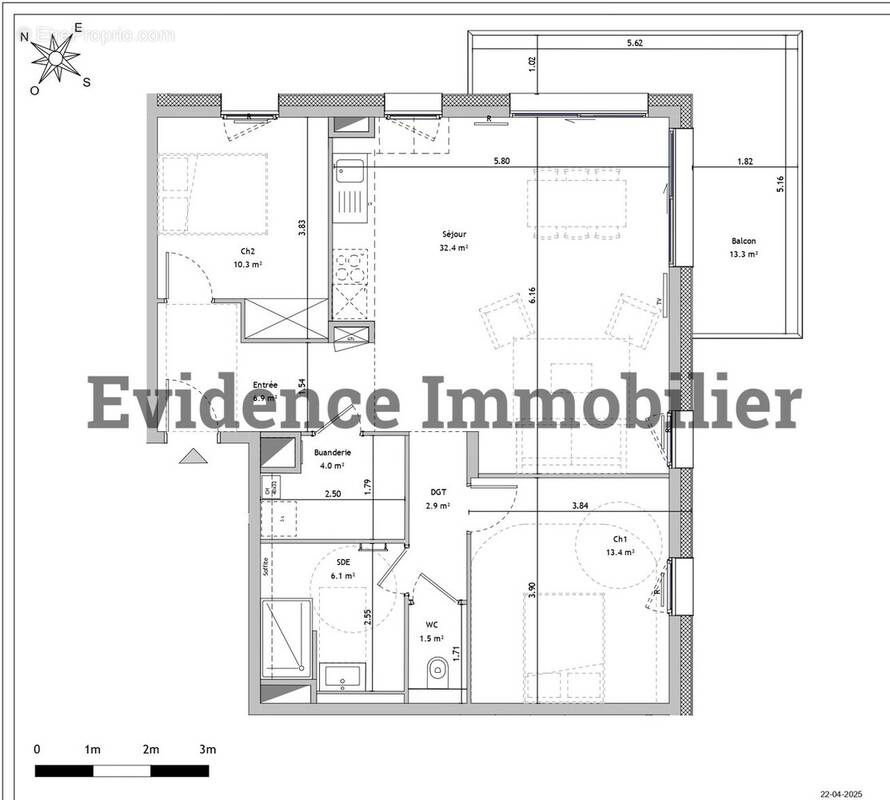 Appartement à AIGUEBLANCHE