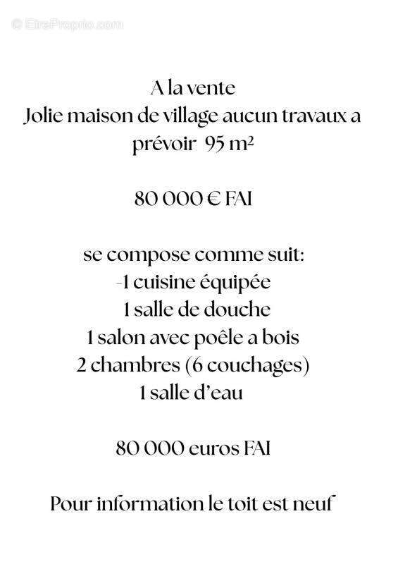 Maison à ROQUEFORT-DE-SAULT