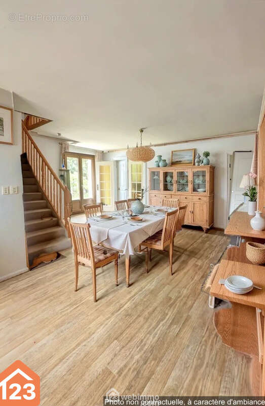 Pièce de vie spacieuse et conviviale - Maison à RENNES