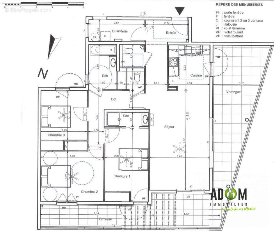 Appartement à SAINT-PAUL