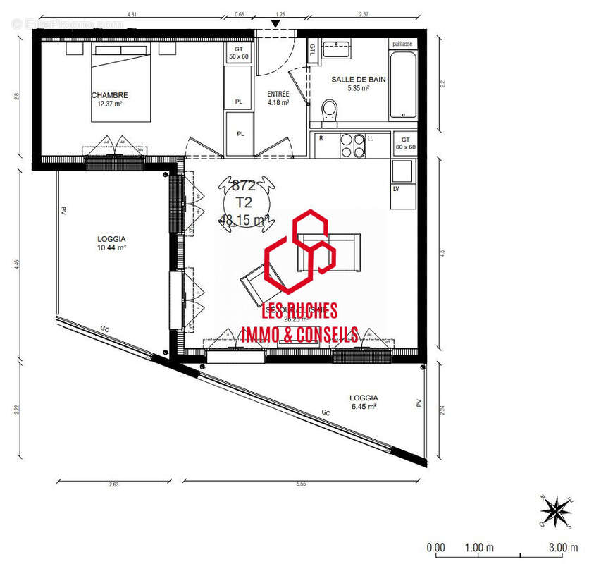 Appartement à IVRY-SUR-SEINE