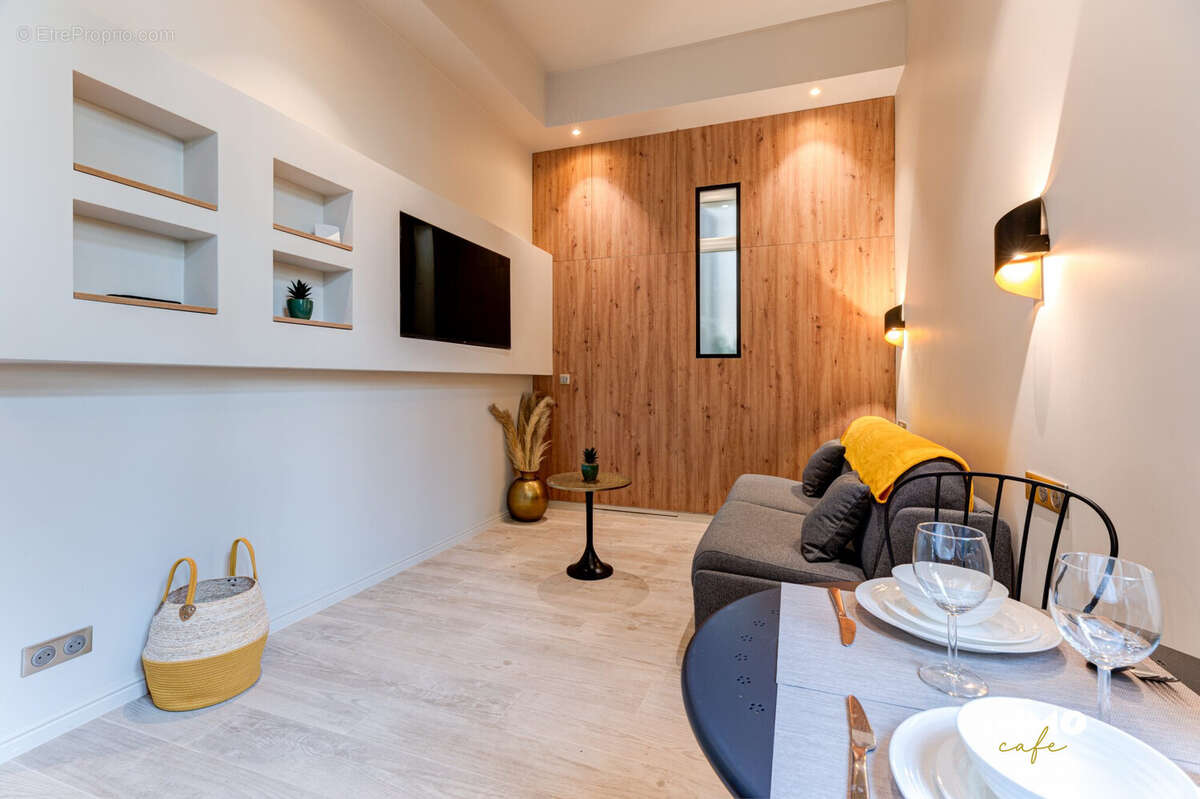 vue depuis la cuisine  - Appartement à NICE