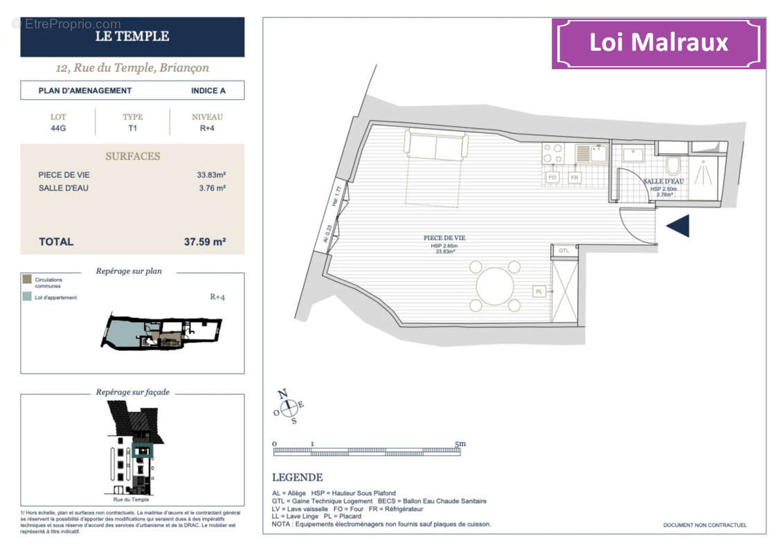 Appartement à BRIANCON