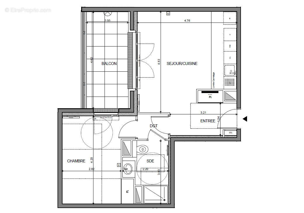 Appartement à SAINT-MAUR-DES-FOSSES