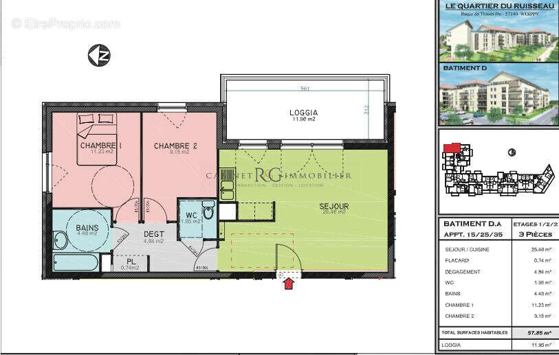 Appartement à WOIPPY