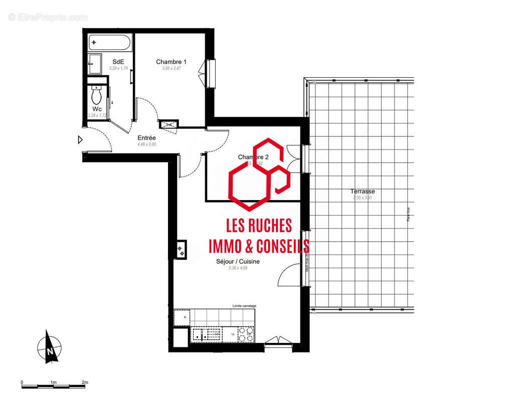 Appartement à CHENNEVIERES-SUR-MARNE