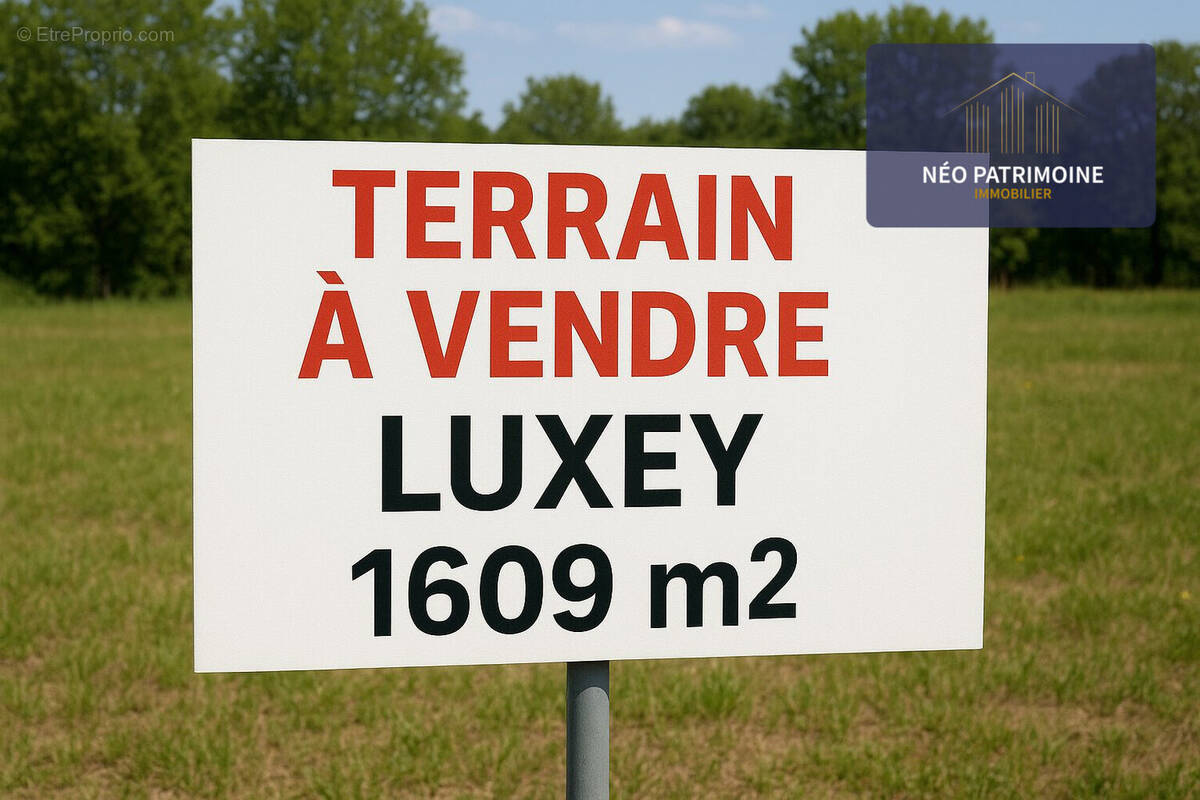Terrain à LUXEY