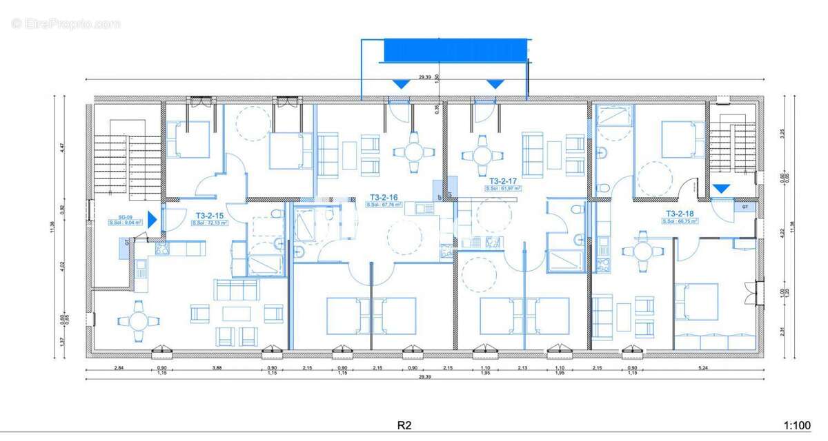 Appartement à AUDIERNE